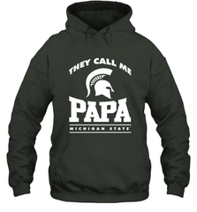 Michigan State Spartans They Call Me Papa Hooded Sweatshirt Hooded Sweatshirt - belovedtshirt