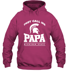 Michigan State Spartans They Call Me Papa Hooded Sweatshirt Hooded Sweatshirt - belovedtshirt