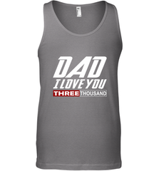 I Love You Dad 3000 Papa Three Tsnd Father's day Gift Men's Tank Top Men's Tank Top - belovedtshirt