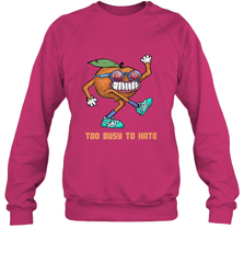 Peach Fuzzz Crewneck Sweatshirt Crewneck Sweatshirt - belovedtshirt