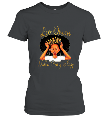 Leo Queens Are Born in July 23 August 22 Women's T-Shirt Women's T-Shirt / Black / S Women's T-Shirt - belovedtshirt