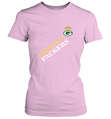 NFL Green Bay Packers Logo with Champion Crown Women's T-Shirt Women's T-Shirt - belovedtshirt