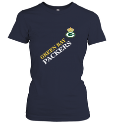 NFL Green Bay Packers Logo with Champion Crown Women's T-Shirt