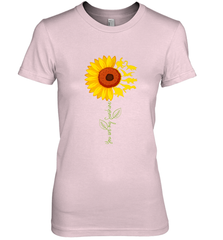 You're My Sunshine Sunflower Dinosaur T Rex Women's Premium T-Shirt Women's Premium T-Shirt - belovedtshirt