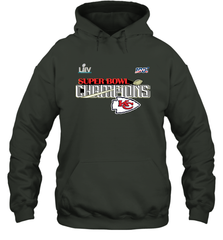 Youth Kansas City Chiefs NFL Pro Line by Fanatics Super Bowl LIV Champions Trophy Hooded Sweatshirt Hooded Sweatshirt - belovedtshirt