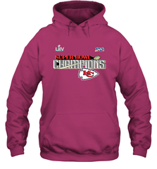 Youth Kansas City Chiefs NFL Pro Line by Fanatics Super Bowl LIV Champions Trophy Hooded Sweatshirt Hooded Sweatshirt - belovedtshirt