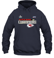 Youth Kansas City Chiefs NFL Pro Line by Fanatics Super Bowl LIV Champions Trophy Hooded Sweatshirt Hooded Sweatshirt - belovedtshirt