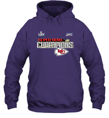Youth Kansas City Chiefs NFL Pro Line by Fanatics Super Bowl LIV Champions Trophy Hooded Sweatshirt Hooded Sweatshirt - belovedtshirt