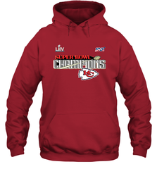 Youth Kansas City Chiefs NFL Pro Line by Fanatics Super Bowl LIV Champions Trophy Hooded Sweatshirt Hooded Sweatshirt - belovedtshirt