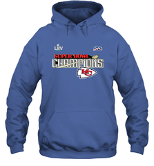 Youth Kansas City Chiefs NFL Pro Line by Fanatics Super Bowl LIV Champions Trophy Hooded Sweatshirt Hooded Sweatshirt - belovedtshirt