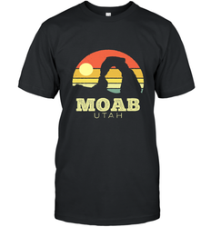 Moab Utah Vintage Sunset Arches Adventure Outdoors Men's T-Shirt