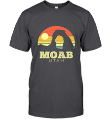 Moab Utah Vintage Sunset Arches Adventure Outdoors Men's T-Shirt Men's T-Shirt - belovedtshirt