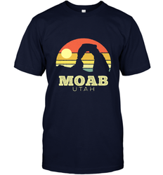 Moab Utah Vintage Sunset Arches Adventure Outdoors Men's T-Shirt