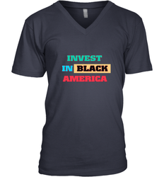 Invest In Black America Men's V-Neck