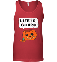Funny Life Is Gourd Halloween Trick Or Treat Pumpkin Men's Tank Top Men's Tank Top - belovedtshirt