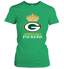 NFL Green Bay Packers Logo Champion Crown Women's T-Shirt Women's T-Shirt - belovedtshirt
