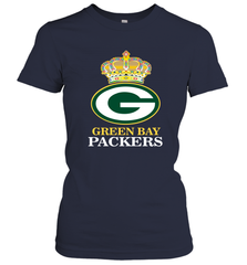 NFL Green Bay Packers Logo Champion Crown Women's T-Shirt Women's T-Shirt - belovedtshirt