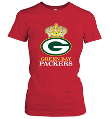 NFL Green Bay Packers Logo Champion Crown Women's T-Shirt Women's T-Shirt - belovedtshirt