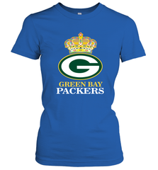 NFL Green Bay Packers Logo Champion Crown Women's T-Shirt Women's T-Shirt - belovedtshirt
