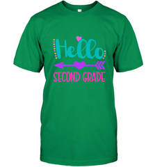 Hello Second Grade 2nd Grade Teachers Students Gift Men's T-Shirt Men's T-Shirt - belovedtshirt