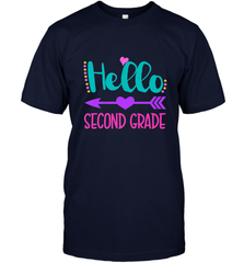 Hello Second Grade 2nd Grade Teachers Students Gift Men's T-Shirt Men's T-Shirt - belovedtshirt