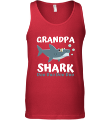 Grandpa Shark Family Shark Men's Tank Top Men's Tank Top - belovedtshirt
