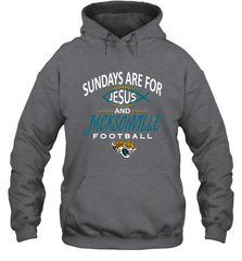 Sundays Are For Jesus and Jacksonville Funny Football Hooded Sweatshirt Hooded Sweatshirt - belovedtshirt