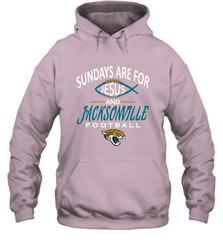 Sundays Are For Jesus and Jacksonville Funny Football Hooded Sweatshirt Hooded Sweatshirt - belovedtshirt