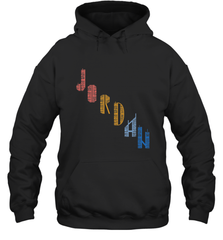 Vintage Jordan t shirt with Skyscarper Jordan Hooded Sweatshirt Hooded Sweatshirt - belovedtshirt