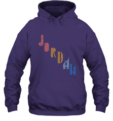Vintage Jordan t shirt with Skyscarper Jordan Hooded Sweatshirt Hooded Sweatshirt - belovedtshirt