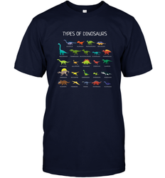 Types Of Dinosaurs Men's T-Shirt
