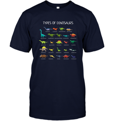 Types Of Dinosaurs Men's T-Shirt Men's T-Shirt - belovedtshirt