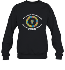 April is autism awareness month , Every day is Autism awareness day in our home AutismT shirt Crewneck Sweatshirt Crewneck Sweatshirt - belovedtshirt