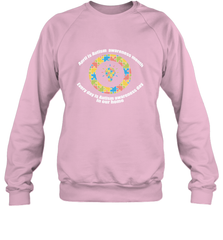 April is autism awareness month , Every day is Autism awareness day in our home AutismT shirt Crewneck Sweatshirt Crewneck Sweatshirt - belovedtshirt