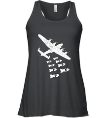 Christmas Gift Idea Bomber Dropping F Bombs Funny Women's Racerback Tank Women's Racerback Tank - belovedtshirt