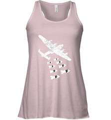 Christmas Gift Idea Bomber Dropping F Bombs Funny Women's Racerback Tank Women's Racerback Tank - belovedtshirt