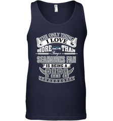 NFL The Only Thing I Love More Than Being A Seattle Seahawks Fan Is Being A Papa Football Men's Tank Top Men's Tank Top - belovedtshirt