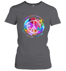 Woodstocks 50th Anniversary Peace Love tee Women's T-Shirt Women's T-Shirt - belovedtshirt