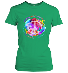 Woodstocks 50th Anniversary Peace Love tee Women's T-Shirt Women's T-Shirt - belovedtshirt