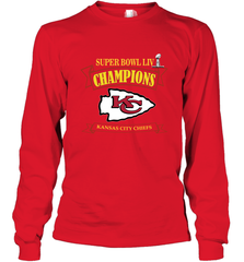 NFL Kansas City Chiefs Pro Line by Fanatics Super Bowl LIV Champions Long Sleeve T-Shirt Long Sleeve T-Shirt - belovedtshirt