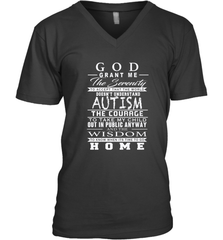 A shirt about Autism Men's V-Neck Men's V-Neck - belovedtshirt
