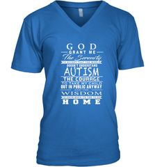 A shirt about Autism Men's V-Neck Men's V-Neck - belovedtshirt