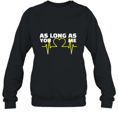 Back boys Again As Long As You Love Me Crewneck Sweatshirt