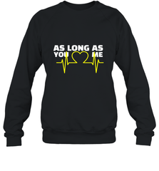 Back boys Again As Long As You Love Me Crewneck Sweatshirt Crewneck Sweatshirt - belovedtshirt