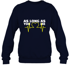 Back boys Again As Long As You Love Me Crewneck Sweatshirt