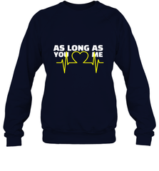 Back boys Again As Long As You Love Me Crewneck Sweatshirt Crewneck Sweatshirt - belovedtshirt