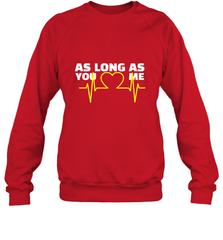 Back boys Again As Long As You Love Me Crewneck Sweatshirt Crewneck Sweatshirt - belovedtshirt