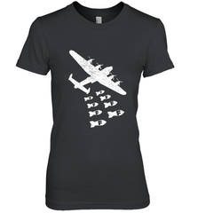Christmas Gift Idea Bomber Dropping F Bombs Funny Women's Premium T-Shirt Women's Premium T-Shirt - belovedtshirt