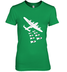 Christmas Gift Idea Bomber Dropping F Bombs Funny Women's Premium T-Shirt Women's Premium T-Shirt - belovedtshirt