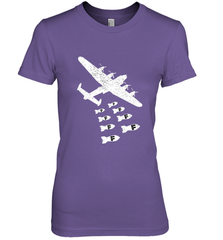Christmas Gift Idea Bomber Dropping F Bombs Funny Women's Premium T-Shirt Women's Premium T-Shirt - belovedtshirt